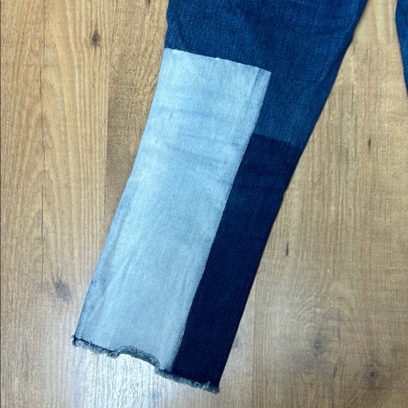 Universal Thread Women's Ankle & Cropped Patchwork Jeans - Picture 4 of 6